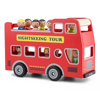 New Classic Toys - Sightseeing-Bus inklusive Figuren